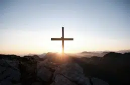 The Cross during sunset